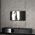 Dunkelgraue italienische Marmor Vlies-Tapete Italiengrau PES02-004B
